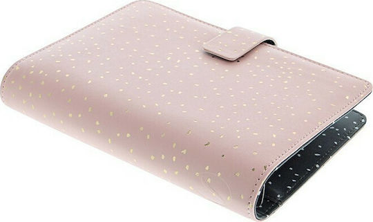 Filofax Εβδομαδιαίο Organizer Confetti Personal Ροζ Δερμάτινο 15.1x19εκ.