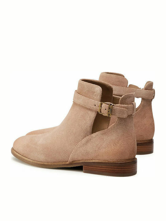 Lawson 40T0LAFE5S Suede Γυναικεία Μποτάκια Camel