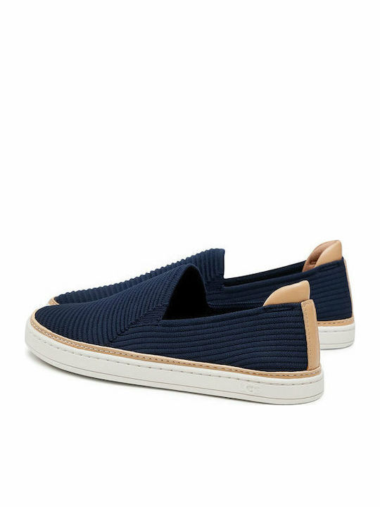 Sammy Women's Canvas Slip-Ons Navy Blue