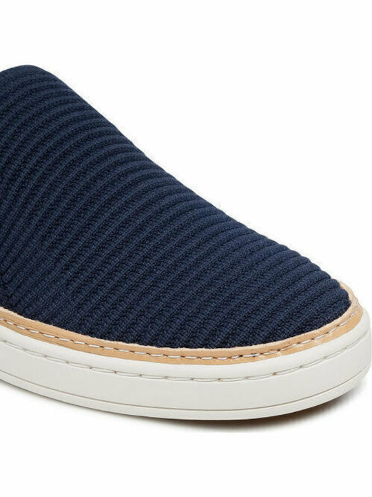 Sammy Women's Canvas Slip-Ons Navy Blue