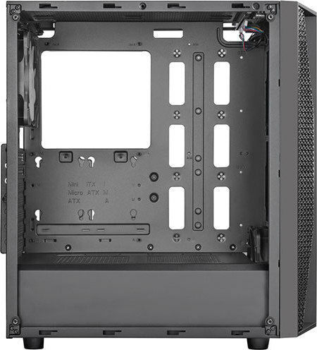 Silverstone FARA B1 PRO Gaming Midi Tower Κουτί Υπολογιστή με Πλαϊνό Παράθυρο και RGB Φωτισμό Μαύρο