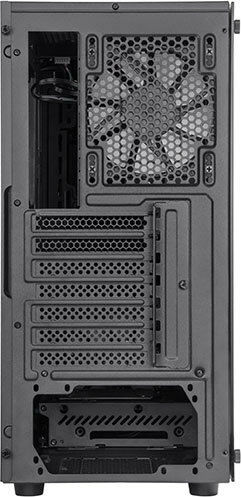 Silverstone FARA B1 PRO Gaming Midi Tower Κουτί Υπολογιστή με Πλαϊνό Παράθυρο και RGB Φωτισμό Μαύρο