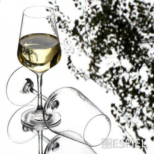 Espiel Nude Cuvee Set Of White Wine Glass Goblets Glass 345ml 6 Pieces