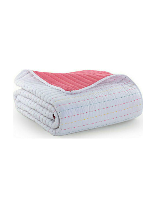 Nef-Nef Homeware Kids Quilt Single Follow Pink 160x220cm