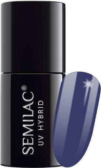 Semilac Classic Ημιμόνιμο Βερνίκι Νυχιών Cobalt 018 7ml