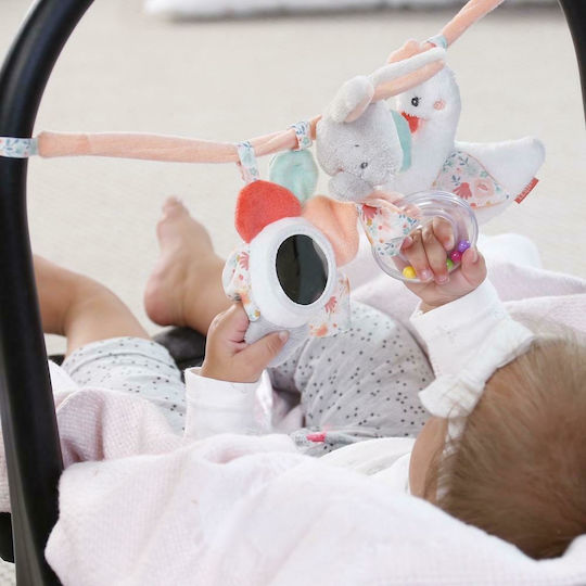 Fehn Chain for Crib and Stroller with Mirror Swan for 0++ Months