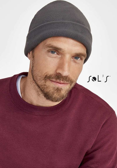 Serpico Beanie Unisex Fleece Beanie in Gray color
