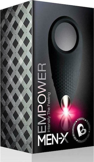 Rocks Off Empower Men X Cockring Black