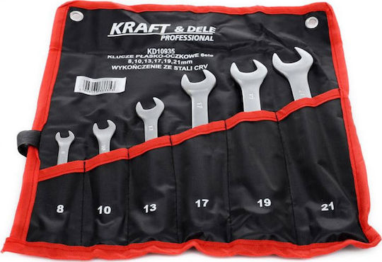 Kraft & Dele Сет Германополигонни с Размер от 8mm до 21mm 6бр