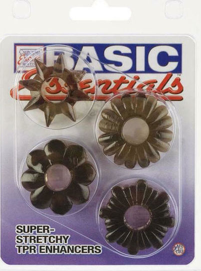 Calexotics Basic Essentials Super Stretchy TPR Enhancers Smoke