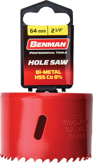 Benman Lochsäge HSS mit Durchmesser 35mm für Holz und Metall