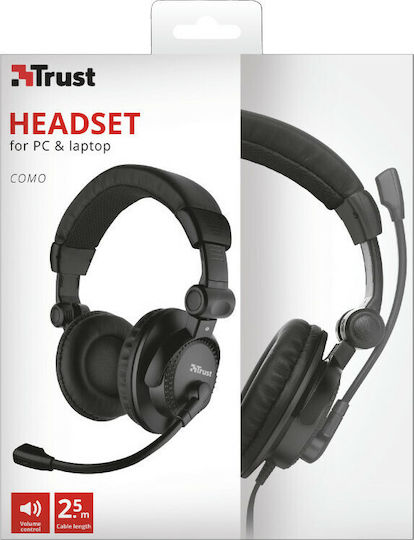 Trust Como Over Ear Gaming Headset με σύνδεση 3.5mm