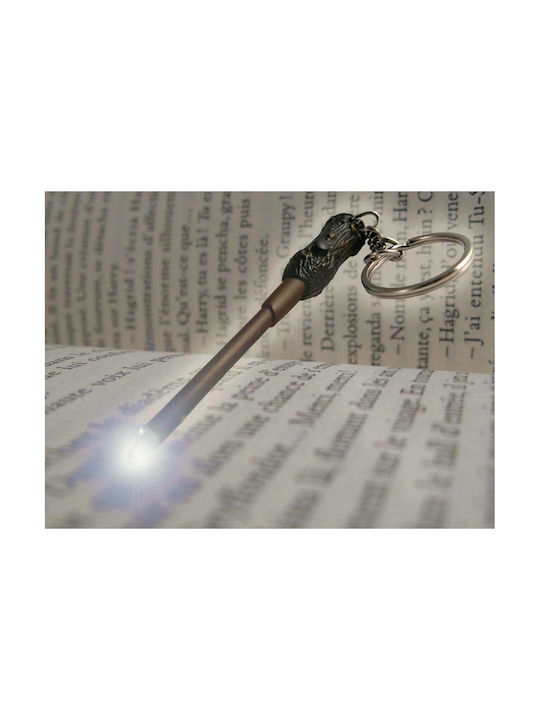 Keychain Wallet S Wand Plastic with LED Gray