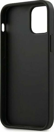 U.S. Polo Assn. Polo Embroidery Back Cover Silicone Black (iPhone 12 mini)