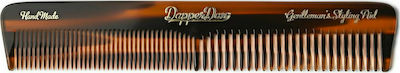 Dapper Dan Handmade Styling Comb Χτένα Μαλλιών για Κούρεμα