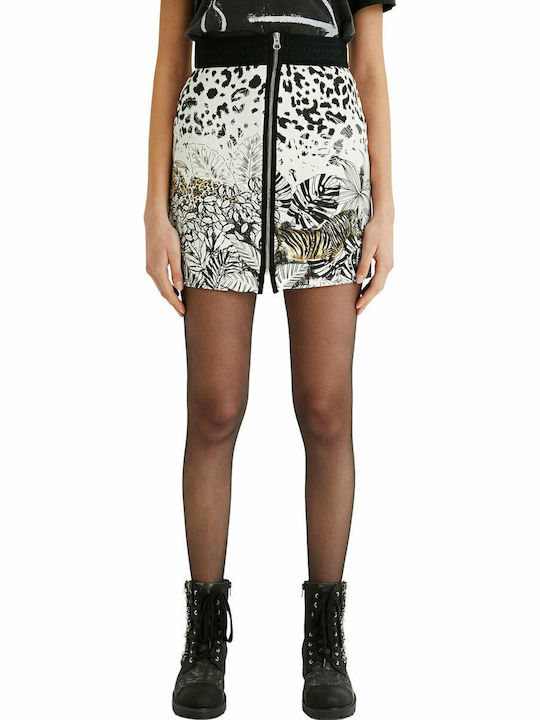Touche High-waisted Mini Skirt Multicolored