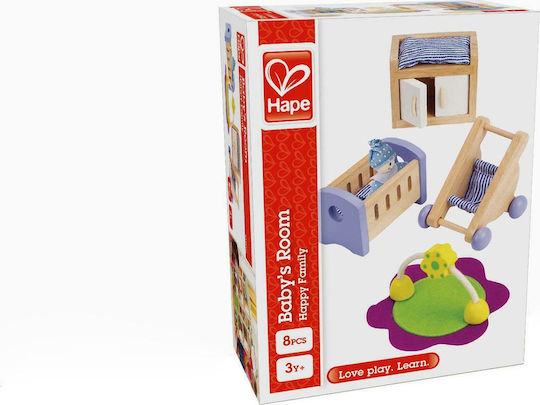 Hape Βρεφικό Δωμάτιο Για Κουκλόσπιτο Έπιπλα για Κουκλόσπιτο