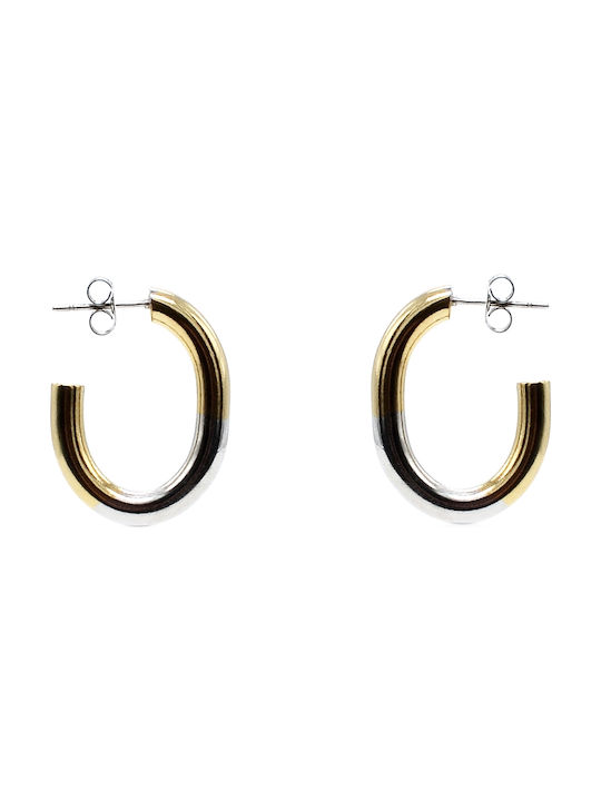 AMORINO Earrings DIANA-20/10 Stainless Steels steel Gold silver