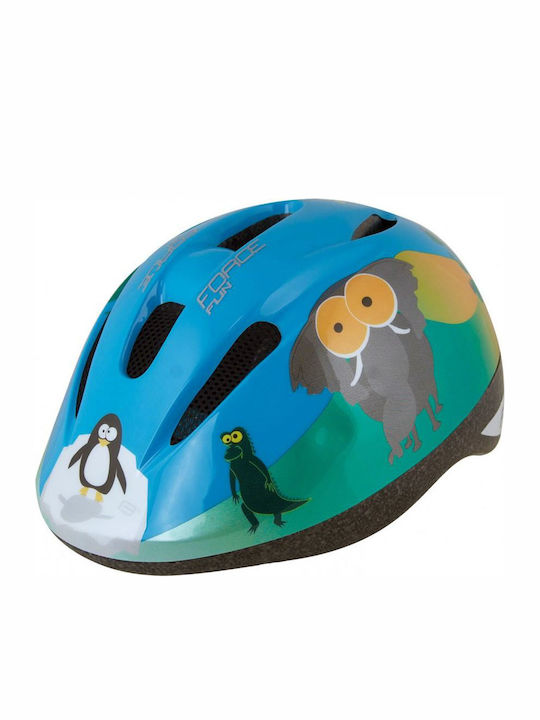 Force Animals Kinderfahrrad- / Rollerhelm Stadt Blau