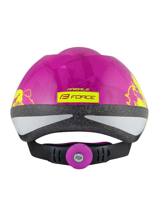 Force Fun Animals Kinderfahrrad- / Rollerhelm für Stadt Rosa
