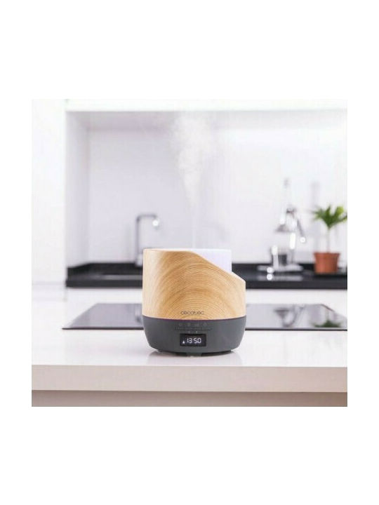 Cecotec Lumini LED Dispozitiv de aromaterapie Pure Aroma 500 Smart cu temporizator Gri 500ml 05640