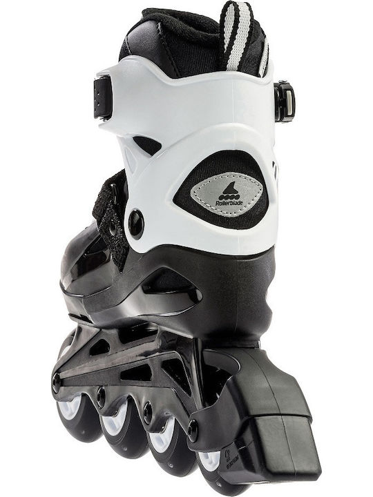 Rollerblade Fury Kids Adjustable Inline Rollers Black
