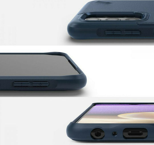Ringke Onyx Back Cover Silicone with Strap Navy Blue (Galaxy A32 5G)
