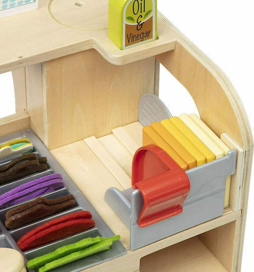 Melissa & Doug Πάγκος για Κατασκευή Σάντουιτς από Ξύλο