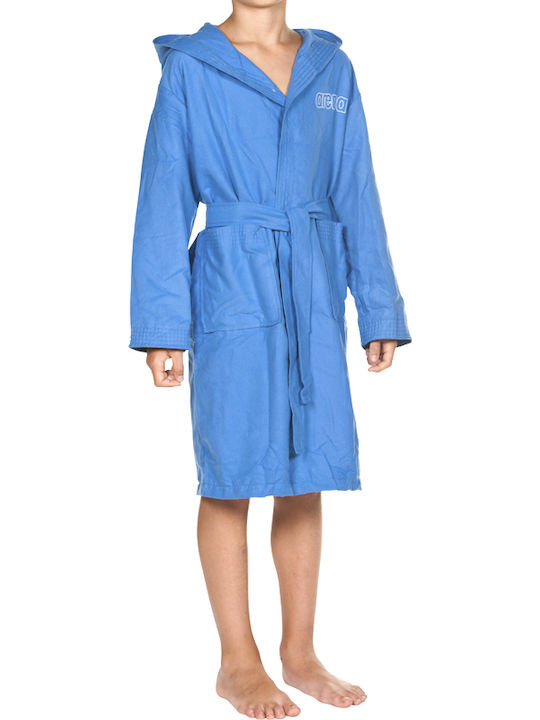 Arena Zeal 000925-721 Kids Swimming Bathrobe Blue