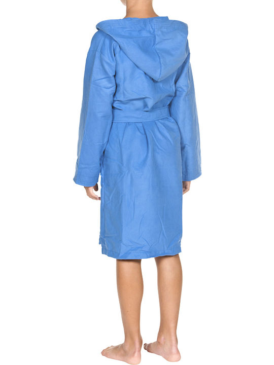 Arena Zeal 000925-721 Kids Swimming Bathrobe Blue