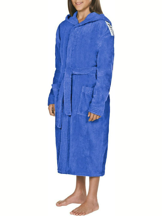 Arena Core Soft 002015-721 Kids Swimming Bathrobe Blue