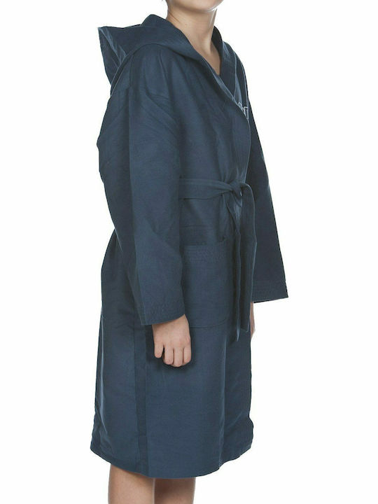 Arena Zeal 000925-701 Kids Swimming Bathrobe Blue