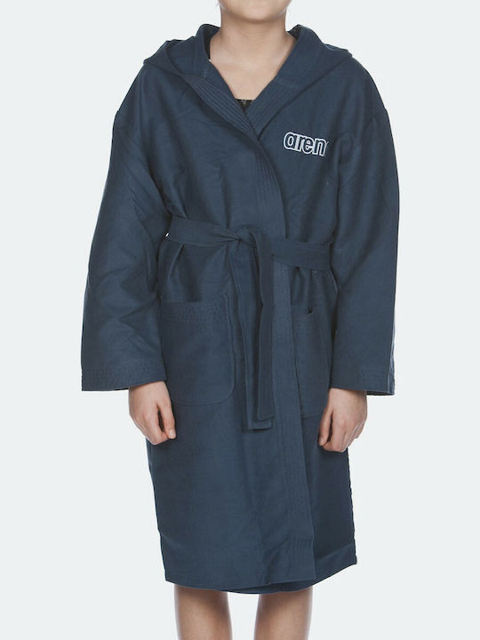 Arena Zeal 000925-701 Kids Swimming Bathrobe Blue