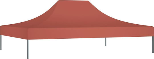 vidaXL Pavillonabdeckung 270gr/m² Braune mit PVC-Beschichtung 3x4m