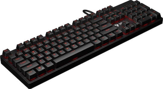 Savio Tempest RX FULL Gaming Μηχανικό Πληκτρολόγιο με Outemu Red διακόπτες και Φωτιζόμενα πλήκτρα (Αγγλικό US)