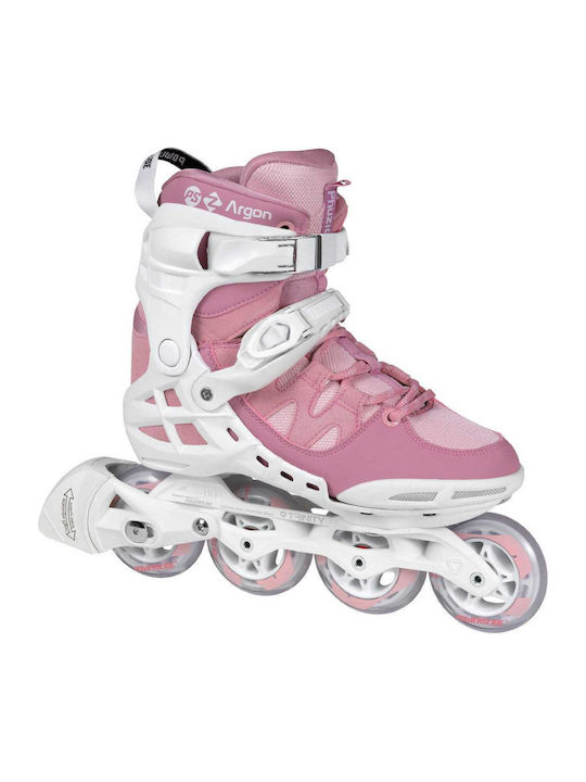 Powerslide Argon Rose 80 Inline Rollers Ροζ Ενηλίκων