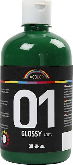 Farbe Acryl Yellow Dark 500ml