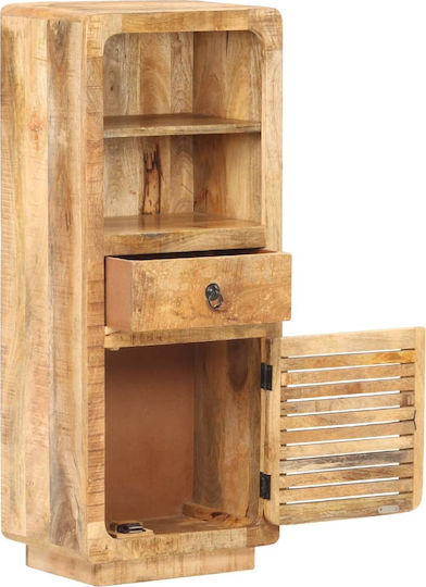Cabinet Storage Solid Wood Natural L45xW32xH110cm