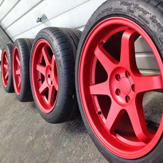 Plasti Dip Χρώμα Προστατευτικού Φιλμ 1lt Red Unthinned