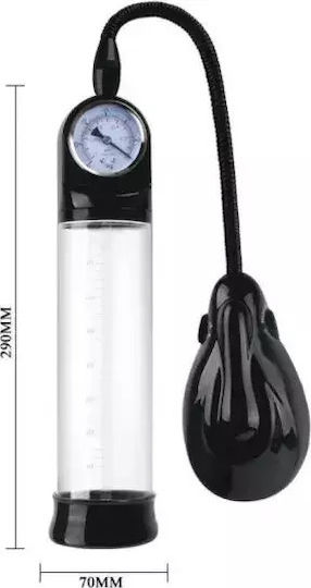 Pretty Love Alexander Penis Pump Τρόμπα Πέους Διάφανη