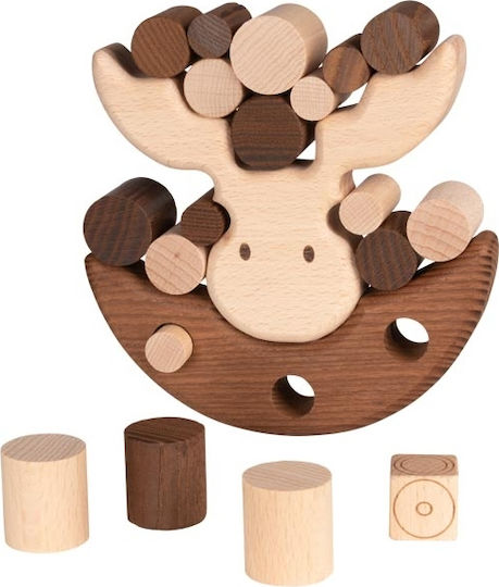 Επιτραπέζιο Παιχνίδι Moose Balancing Game Nature για 2 Παίκτες 4+ Ετών (EN) Goki