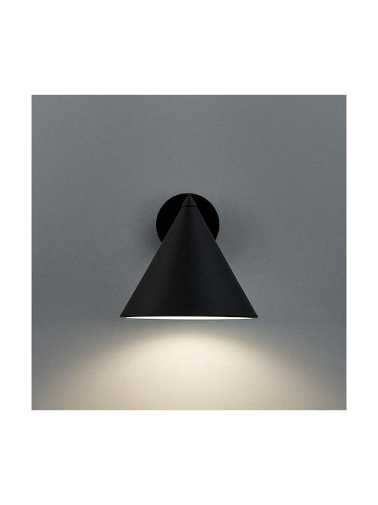 Am.Pm Moke Classic Lamp Wall with Socket E14 Black 21cm