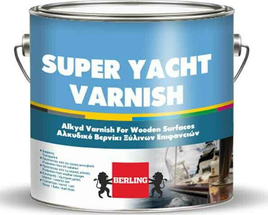 Berling Super Yacht Varnish Surface Varnish Colorless Gloss 750ml
