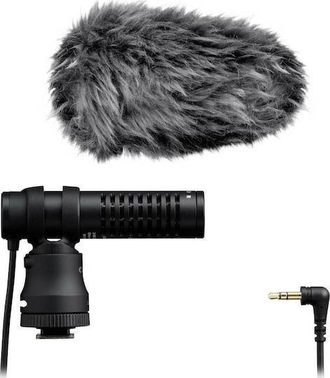 Canon DM-E100 Electret Μικρόφωνο 3.5mm Shock Mounted για Κάμερα