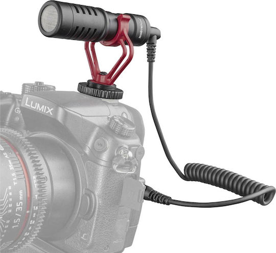 Walimex Directional Microphone Vlog Μικρόφωνο 3.5mm Shock Mounted για Κάμερα