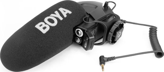 Boya BY-BM3030 Πυκνωτικό Μικρόφωνο 3.5mm Shock Mounted για Φωνητικά