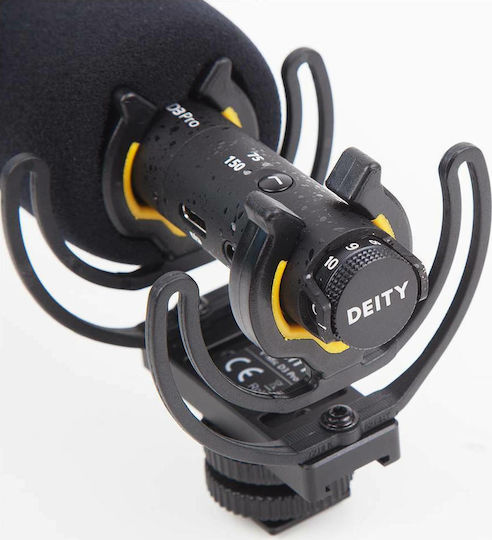 Deity V-Mic D3 Pro Location Kit Condenser (Small Diaphragm) XLR Microphone Shock Mounted for Camera