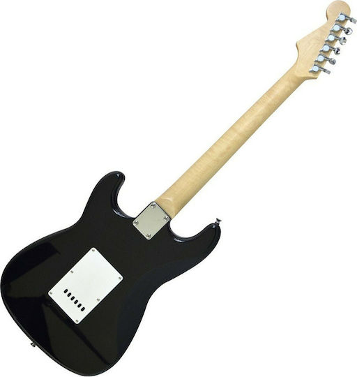 Jacky Jackson JJ Last32 Strat Chitară Electrică Stratocaster cu SSS Configurație Doze Negru