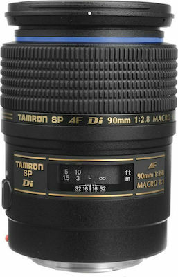 Tamron Crop Kameraobjektiv SP AF 90mm F2.8 Di Teleobjektiv / Makro für Nikon F Mount