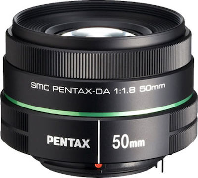 Pentax Full Frame Camera Lens SMC DA 50mm F1.8 Steady for Pentax K Mount Black